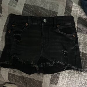 American Eagle Outfitters Charcoal Denim Shorts